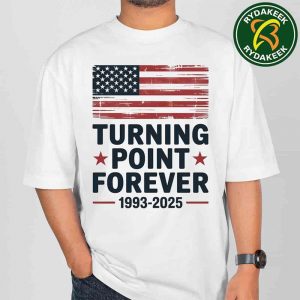 Turning Point USA Rally Tee for Conservatives 1993-2025 T-Shirt
