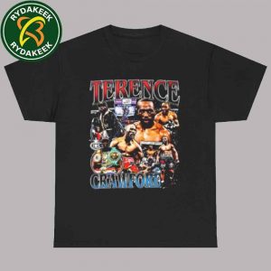 Vintage Style Terence Crawford Boxing Shirt Classic Fight Night Tee For Boxing Fans