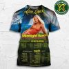 System Of A Down Europe Tour Dates List 2025 With Queens Of The Stone Age And Acid Bath All Over Print T-Shirt