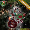 Atlanta Falcons NFL Custom Grinch Candy Cane Name Ornament 2025 Xmas Tree Gift