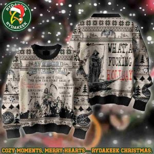 Avenged Sevenfold What A Fucking Holiday Christmas Gifts Xmas For Family And Friends Ugly Sweater Avenged Sevenfold What A Fucking Holiday Christmas Gifts Xmas For Family And Friends Ugly Sweater