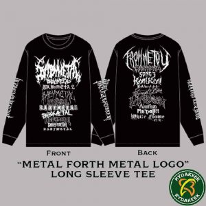Babymetal World Tour 2025-2026 Metal Forth Metal Logo Long Sleeve Shirt