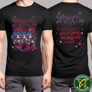 Babymetal World Tour 2025-2026 Special Arena Show In US Intuit Dome Exclusive Tee Kxaxwxaxixi Los Angeles November 1 Exclusive T-Shirt Merchandise
