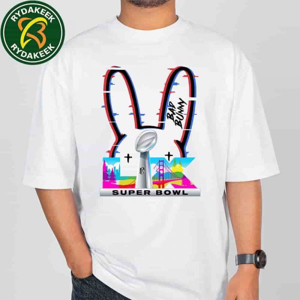 Bad Bunny X Super Bowl Lx 2026 Logo Exclusive Unisex T-Shirt Merchandise