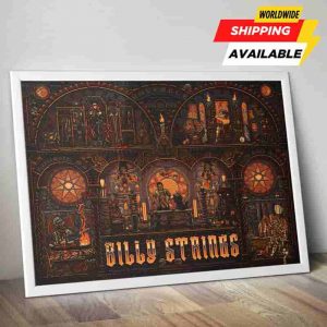 Billy Strings Baltimore Maryland 2025 Poster And Merchandise Art By Luke Martid Exclusive At CFG Bank Arena November 1