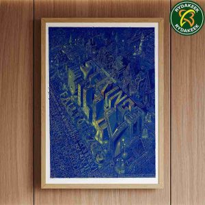 Billy Strings Fall Tour 2025 Dates List Artwork David Welker Home Decor Poster Canvas