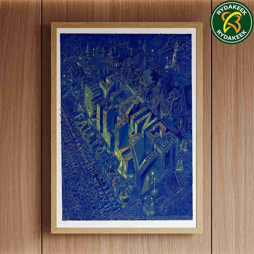 Billy Strings Fall Tour 2025 Dates List Artwork David Welker Home Decor Poster Canvas Billy Strings Fall Tour 2025 Dates List Artwork David Welker Home Decor Poster Canvas