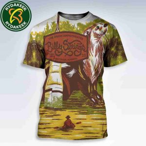 Billy Strings Live In Huntsville Alabama On October 23 2025 Night 1 At The Orion Amphitheater Artwork By Travis Bone All Over Print Shirt