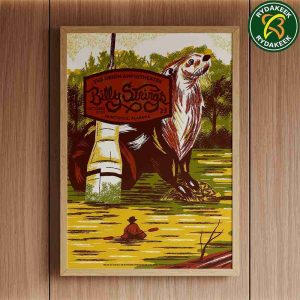 Billy Strings Live In Huntsville Alabama On October 23 2025 Night 1 At The Orion Amphitheater Artwork By Travis Bone Home Decor Poster Canvas