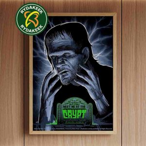 Billy Strings Meet Me At The Crypt Halloween 2025 Baltimore Maryland Exclusive Poster Art By Maxxer242 At CFG Bank Arena Oct 31