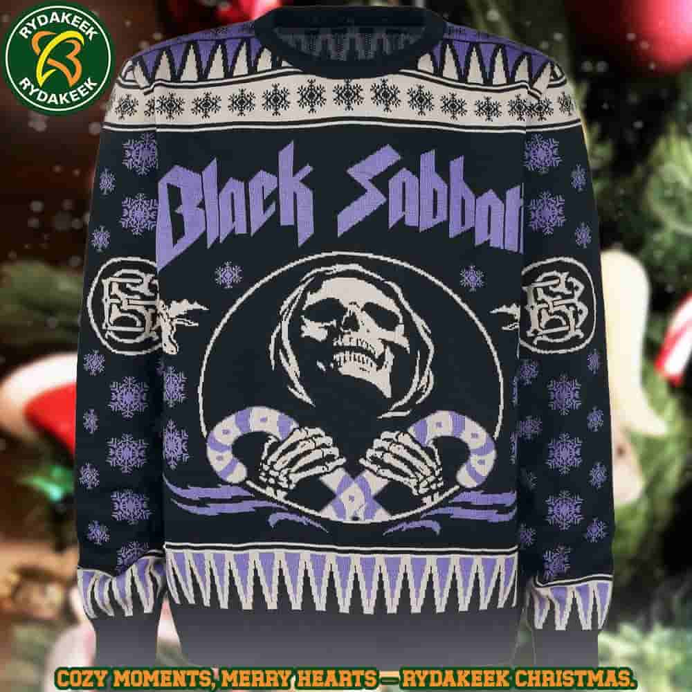 Black Sabbath I Want It Black Ugly Sweater Christmas 2025 Gift For Men And Women Black Sabbath I Want It Black Ugly Sweater Christmas 2025 Gift For Men And Women