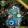 Buffalo Bills NFL Custom Grinch Candy Cane Name Ornament 2025 Xmas Tree Gift