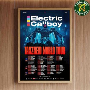 Electric Callboy Tanzneid World Tour 2025-26 Tour Dates Home Decor Poster Canvas Electric Callboy Tanzneid World Tour 2025-26 Tour Dates Home Decor Poster Canvas