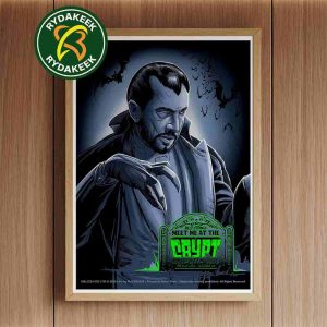 Exclusive Poster Art by Maxxer242 for Billy Strings Meet Me At The Crypt Halloween 2025 Concert at Baltimores CFG Bank Arena October 31