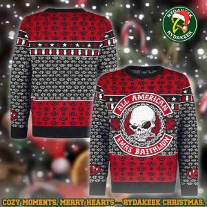 Five Finger Death Punch All American Xmas Battalion Christmas Gifts Xmas For Family And Friends Ugly Sweater