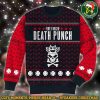 Five Finger Death Punch Bloody Red Santa Skull Christmas Gifts Xmas For Family And Friends Ugly Sweater Five Finger Death Punch Bloody Red Santa Skull Christmas Gifts Xmas For Family And Friends Ugly Sweater