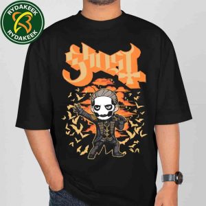 Ghost Official Merchandise Halloween 2025 Orange Bat Toddler Unisex T-Shirt Ghost Official Merchandise Halloween 2025 Orange Bat Toddler Unisex T-Shirt