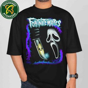 Ghostface Officially Appears In Fortnite Halloween 2025 Unisex T-Shirt Ghostface Officially Appears In Fortnite Halloween 2025 Unisex T-Shirt