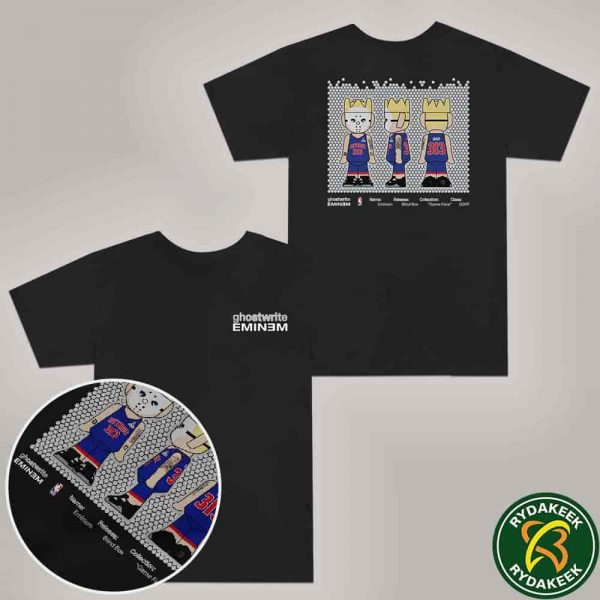 Ghostwrite X NBA X Eminem Game Face I’m Not A Real Person Limited Edition T-Shirt 2025