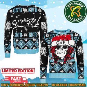 Guns N Roses Skull Santa The Perfect Ugly Sweater for Every Music Lover Guns N Roses Skull Santa The Perfect Ugly Sweater for Every Music Lover