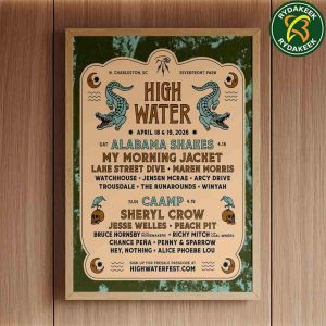 High Water Festival 2026 North Charleston South Carolina At Riverfront Park On April 18-19 Home Decor Poster Canvas High Water Festival 2026 North Charleston South Carolina At Riverfront Park On April 18-19 Home Decor Poster Canvas