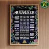 Hulaween Festival x Sangho Bang Official Screen Print Poster 2025 Live Oak Florida On Oct 30 Nov 2 At Spirit Of The Swannee Music Park Poster Canvas Hulaween Festival x Sangho Bang Official Screen Print Poster 2025 Live Oak Florida On Oct 30 Nov 2 At Spirit Of The Swannee Music Park Poster Canvas