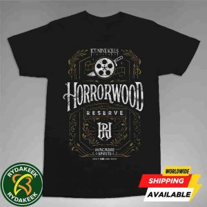 Ice Nine Kills Horrorwood Reserve Merch Black T-Shirt Ice Nine Kills Horrorwood Reserve Merch Black T-Shirt