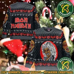 Iron Maiden 666 The Number of the Beast Holiday Jumper Ugly Sweater Christmas 2025 Gift For Men And Women Iron Maiden 666 The Number of the Beast Holiday Jumper Ugly Sweater Christmas 2025 Gift For Men And Women