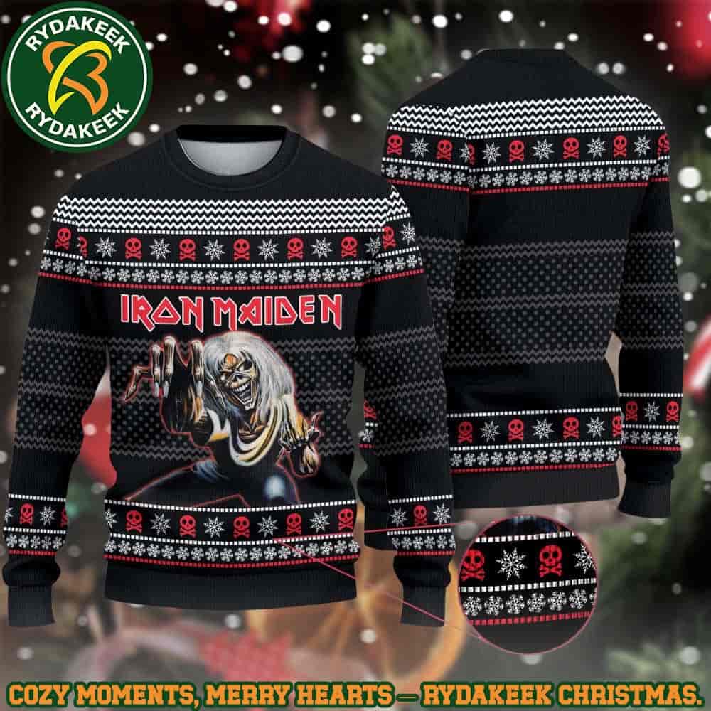 Iron Maiden Eddie The Trooper Seventh Son Winter Ritual Ugly Sweater Christmas 2025 Gift For Men And Women Iron Maiden Eddie The Trooper Seventh Son Winter Ritual Ugly Sweater Christmas 2025 Gift For Men And Women