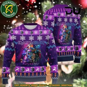 Iron Maiden Future Past Tour Ugly Sweater Christmas 2025 Gift For Men And Women