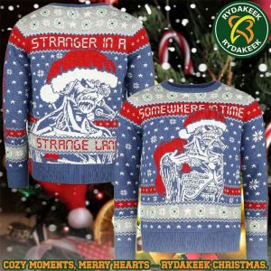 Iron Maiden Somewhere In Time Stranger In A Strange Land Ugly Sweater Christmas 2025 Gift For Men And Women Iron Maiden Somewhere In Time Stranger In A Strange Land Ugly Sweater Christmas 2025 Gift For Men And Women