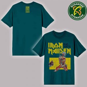 Iron Maiden The 50th Anniversary Merch Somewhere In Time Two Sided T-Shirt Iron Maiden The 50th Anniversary Merch Somewhere In Time Two Sided T-Shirt