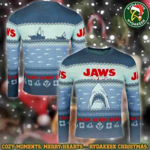 Jaws Da Dum Da Dum Family Memories And Christmas Gift Ugly Sweater
