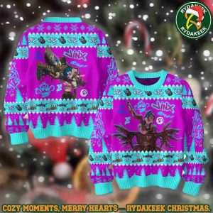 Jinx Of Arcane League Of Legends Ugly Sweater Family Memories And Christmas Xmas Gift