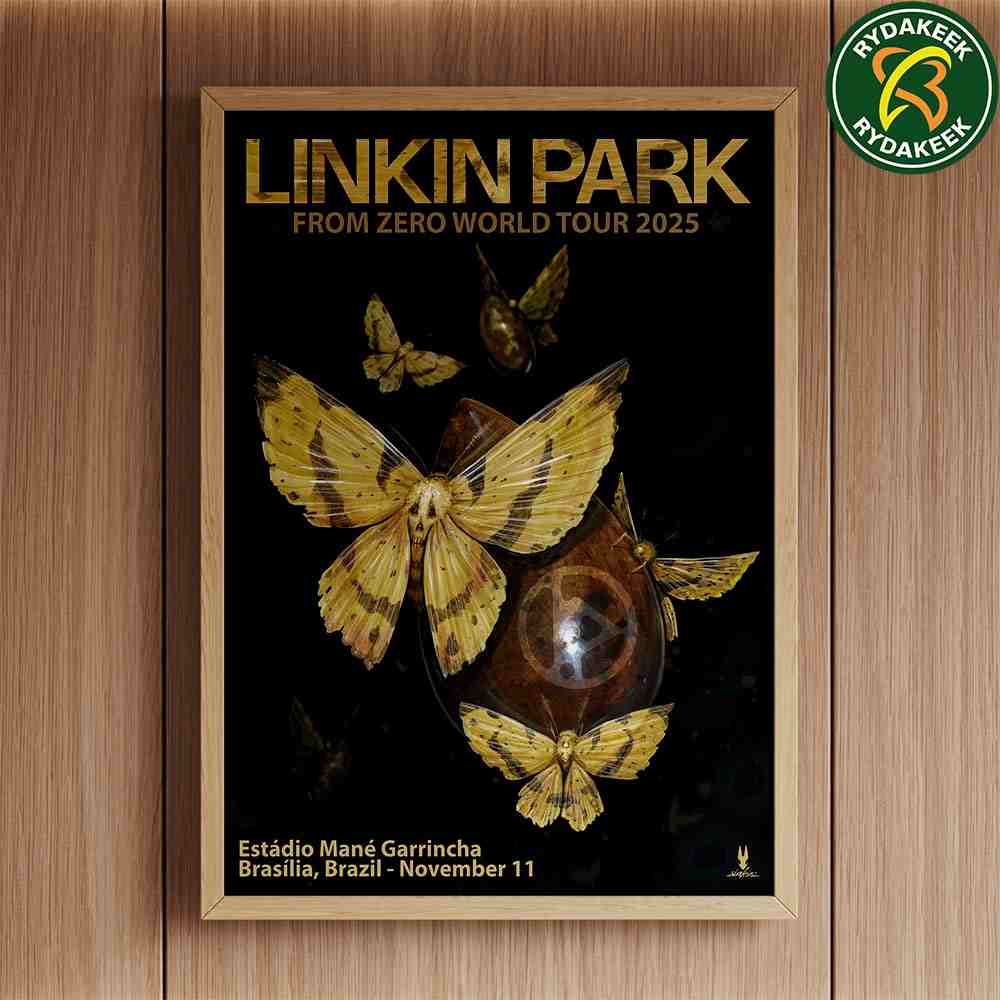 Linkin Park From Zero World Tour 2025 Brasilia Brazil Poster Live At Estadio Mane Garrincha On November 11 Home Decor Poster Canvas Linkin Park From Zero World Tour 2025 Brasilia Brazil Poster Live At Estadio Mane Garrincha On November 11 Home Decor Poster Canvas