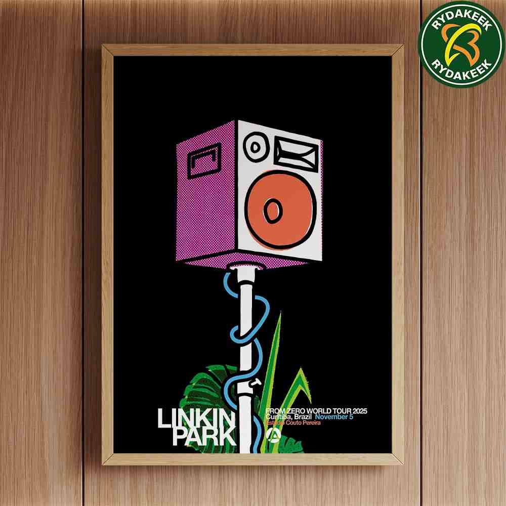 Linkin Park From Zero World Tour 2025 Curitiba Brazil Poster Live At Estadio Couto Pereira On November 5 Home Decor Poster Canvas Linkin Park From Zero World Tour 2025 Curitiba Brazil Poster Live At Estadio Couto Pereira On November 5 Home Decor Poster Canvas