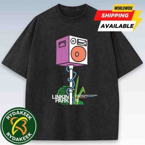 Linkin Park From Zero World Tour 2025 Curitiba Brazil Poster Live At Estadio Couto Pereira On November 5 Washed Shirt