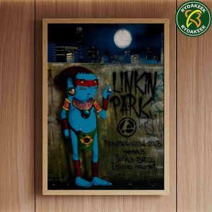 Linkin Park From Zero World Tour 2025 Sao Paulo Brazil Night 2 Poster Live At MorumBis On November 9 Home Decor Poster Canvas