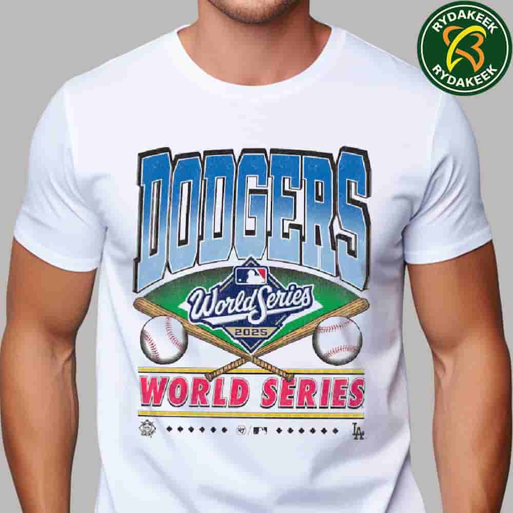 Los Angeles Dodgers 2025 MLB World Series Franklin Unisex T-Shirt Los Angeles Dodgers 2025 MLB World Series Franklin Unisex T-Shirt