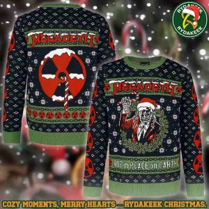 Megadeth Rust In Peace On Earth Family Memories And Christmas Gift Ugly Sweater Megadeth Rust In Peace On Earth Family Memories And Christmas Gift Ugly Sweater