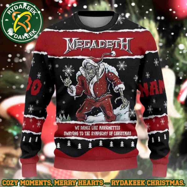 Megadeth We Dance Like Marionettes Family Memories And Christmas Gift Ugly Sweater