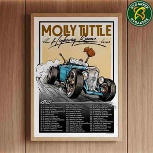 Molly Tuttle The Highway Know Tour 2025 Tour Dates Home Decor Poster Canvas Molly Tuttle The Highway Know Tour 2025 Tour Dates Home Decor Poster Canvas