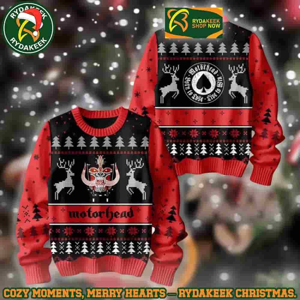 Motorhead Born to Lose Live to Win Family Memories And Christmas Gift Ugly Sweater Motorhead Born to Lose Live to Win Family Memories And Christmas Gift Ugly Sweater