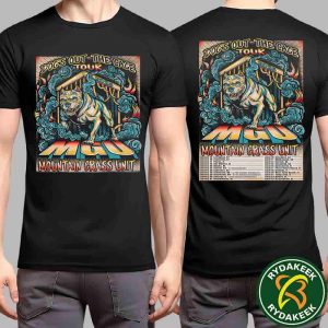 Mountain Grass Unit Dog’s Out The Cage Tour 2026 Tour Dates Two Sided T-Shirt Mountain Grass Unit Dog’s Out The Cage Tour 2026 Tour Dates Two Sided T-Shirt