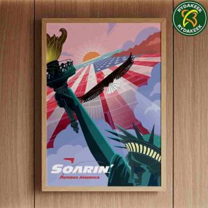 New Soarin Across America to Debut at Disneyland and Disney World 2026 home Decor Poster Canvas New Soarin Across America to Debut at Disneyland and Disney World 2026 home Decor Poster Canvas