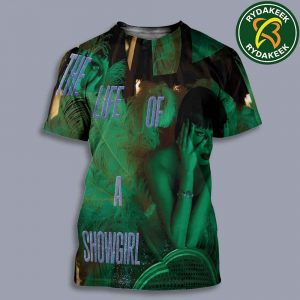 Official Taylor Swift New Album 2025 The Life Of A Showgirl IT’s Rapturous All Over Print T-Shirt