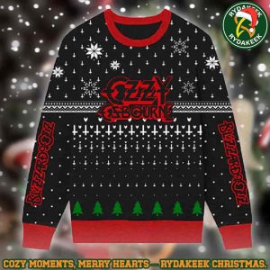 Ozzy Osbourne Blizzard Of Ozz Family Memories And Christmas Gift Ugly Sweater