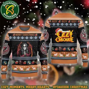 Ozzy Osbourne Merry Christmas Family Memories And Christmas Gift Ugly Sweater