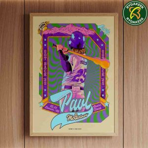 Paul McCartney Dever CO 2025 Got Back Tour 2025 On October 11 At Coors Field Home Decor Poster Canvas Paul McCartney Dever CO 2025 Got Back Tour 2025 On October 11 At Coors Field Home Decor Poster Canvas