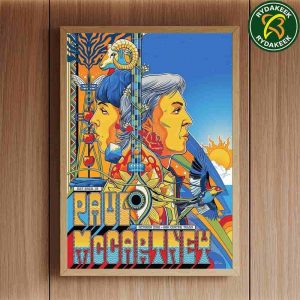 Paul McCartney Got Back Tour 2025 Tulsa Live At Bok Center Oct 22 Concert Poster Canvas Paul McCartney Got Back Tour 2025 Tulsa Live At Bok Center Oct 22 Concert Poster Canvas